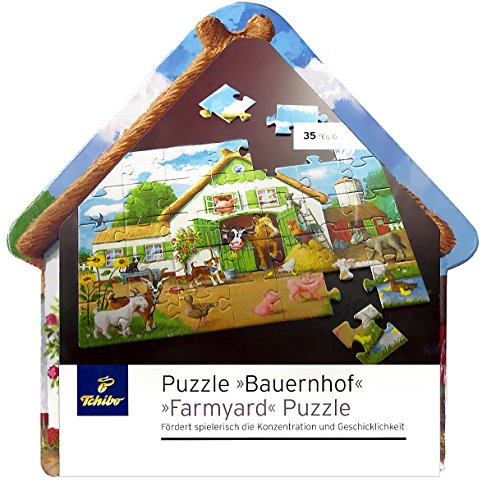 Preisvergleich Produktbild TCM Tchibo Kinder Puzzle Bauernhof 35 große Puzzleteile 30x40 cm