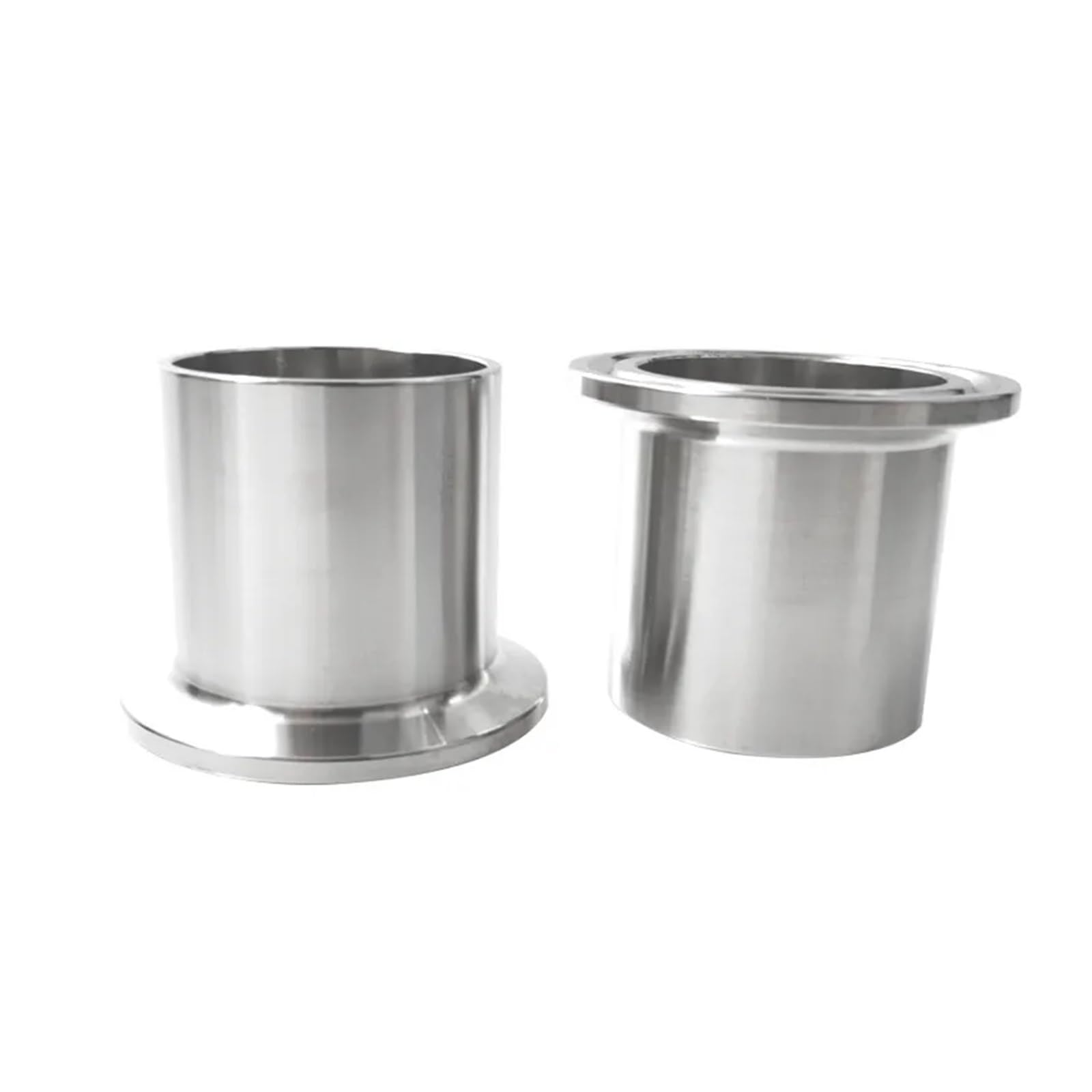 AARTERZZA 28.6 40mm Height 19-108mm Pipe OD Butt Weld 1.5"-4" Tri Clamp Ferrule SUS304 Stainlless Steel Pipe Fitting Home Brew 3A(28.6mm Height,45mm OD K64mm)