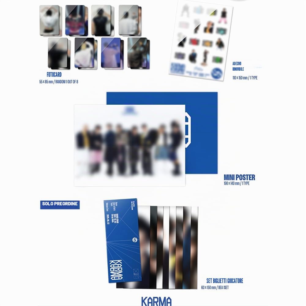 Stry Kids Karma [Homay Ver.] 4° album + regalo pre-ordine e set di 3 foto extra