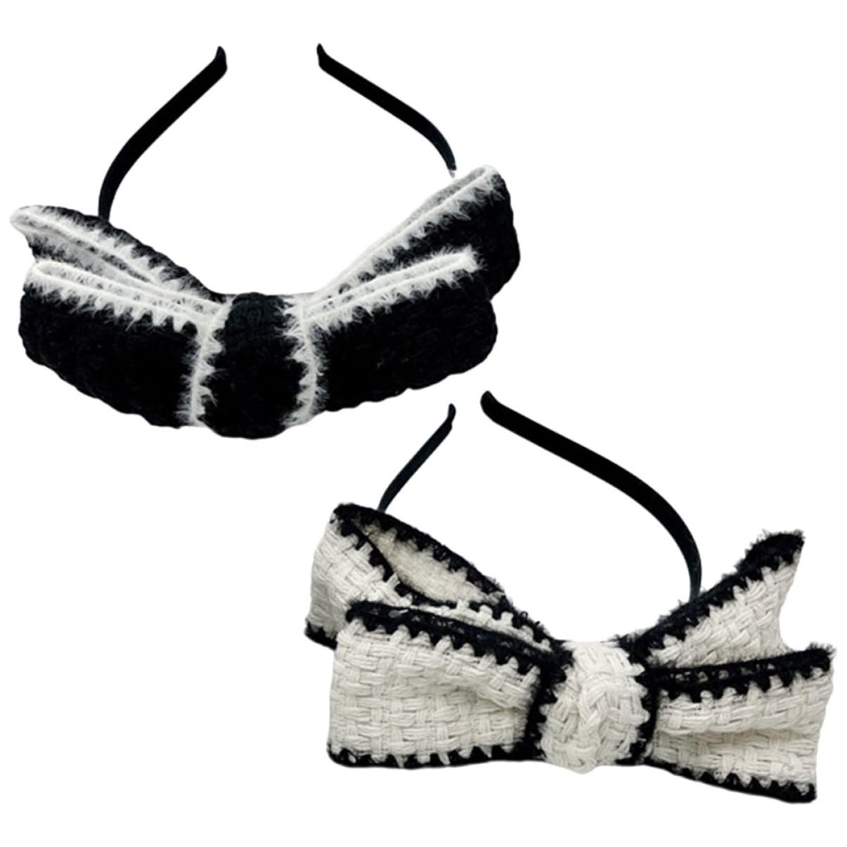 FOMIYES 3 Set Di Fasce Per Con Fiocco Alla Moda Fasce Per Con Fiocco Per Donne 2 Pezzi * 3