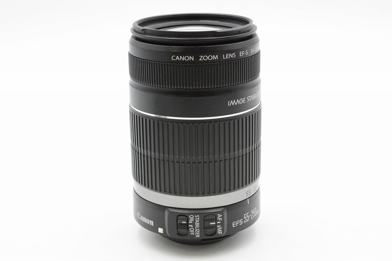 【予定者有】キャノン レンズ  EF-S 55-250㎜ F4-5.6 IS キヤノン EF-S55-250mm F4-5.6 IS II ホワイトボックス