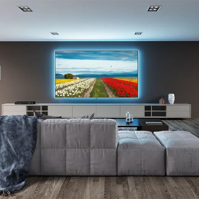 Pantalla de proyección 84 pulgadas 16:9 marco ultrafino miniatura 4