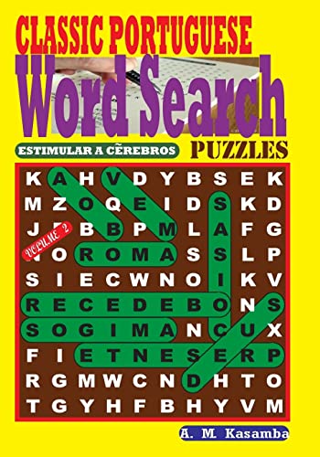 CLASSIC PORTUGUESE Word Search Puzzles. Vol. 2 (Portuguese Edition)