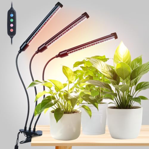 FECiDA 27W Clip Pflanzenlampe 3000 Lumen, Vollspektrum...