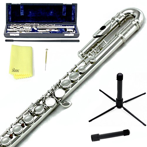 Sky C Flute with Lightweight Case, Cleaning Rod, Cloth, Joint Grease and Screw