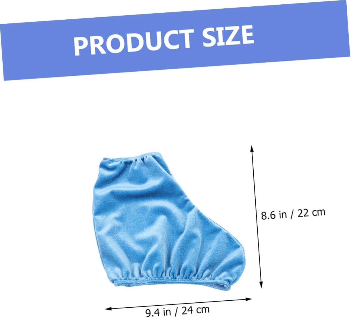 VANZACK 2 Pairs Skate Shoe Covers Figure Skates ice Hockey Skates Shoe Covers for Indoors Roller Skate Boots