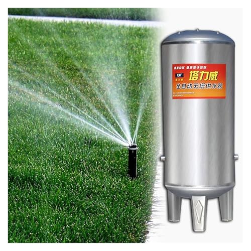 304 Stainless Steel Garden Pressure Tank, Automatic Pressurized Water Tanks for Home Bathroom Washing Machines, 80 60 50 40 20 16 Gallon Domestic Water Storage Containers(79.3Gal/300L)