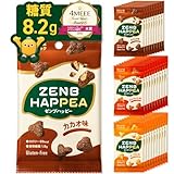 【低糖質 お菓子】ZENB ゼンブ ハッピー 豆パフスナック 3種30袋 (カカオ・キャラメル・メープル) ゼンブハッピー [ グルテンフリー 白 砂糖不使用 ダイエット 中の おやつ 間食 小腹満たし 食物繊維 鉄分 たんぱく質 ポリフェノール ]