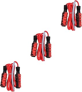 INOOMP 3pcs jump rope for fitness exercise jump rope fitness jump rope jump ropes gym jump rope workout jumping rope adults skipping rope adjustable skipping rope child cable aldult