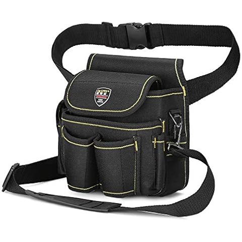 BAIGIO Bolsa de Herramientas con Cinturón de Nylon Cover