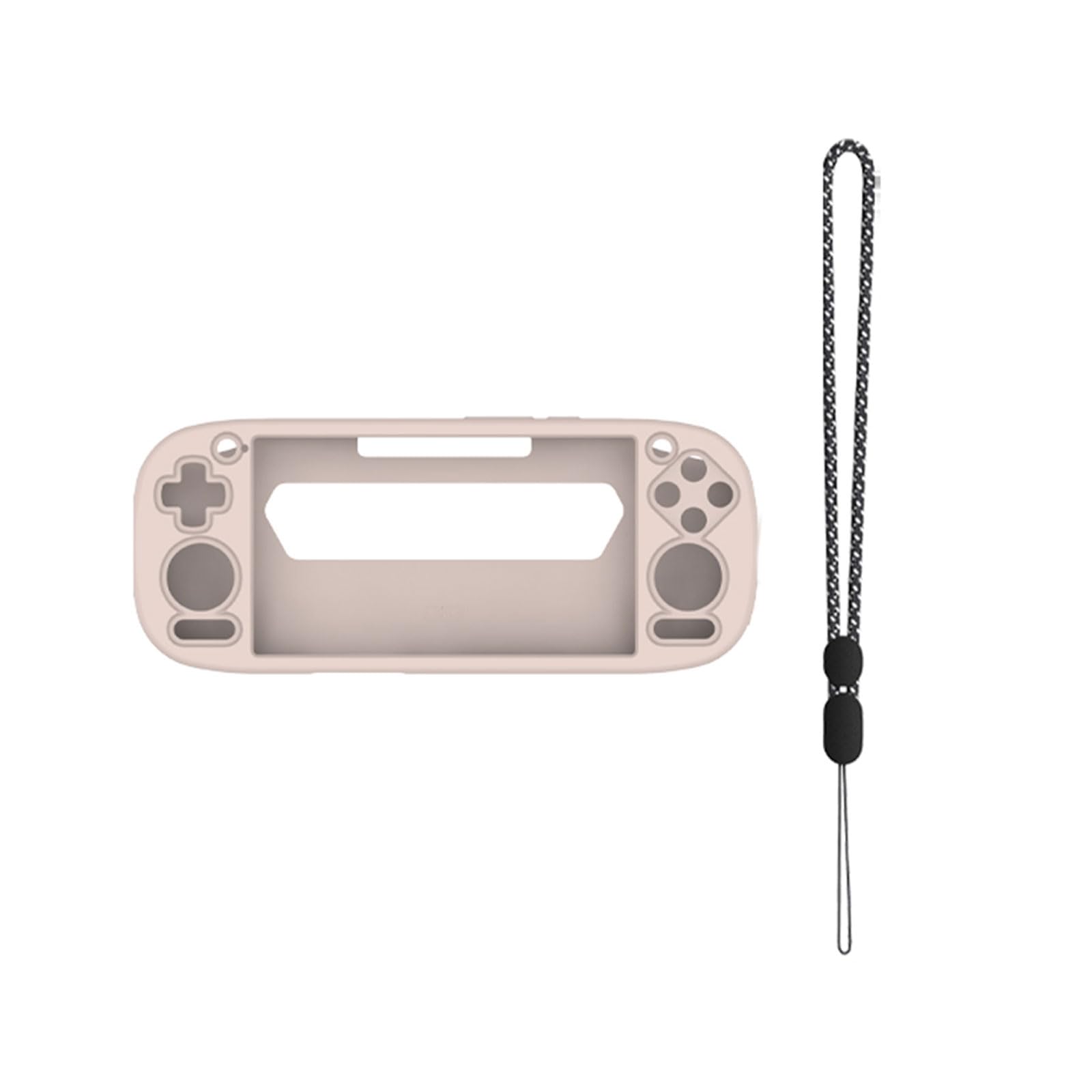 Hsioluted Gamepad Housing Silicone Protector Covers with Lanyard for Pocket 5 Console Scratchproof Shell Protective Sleeve Covers