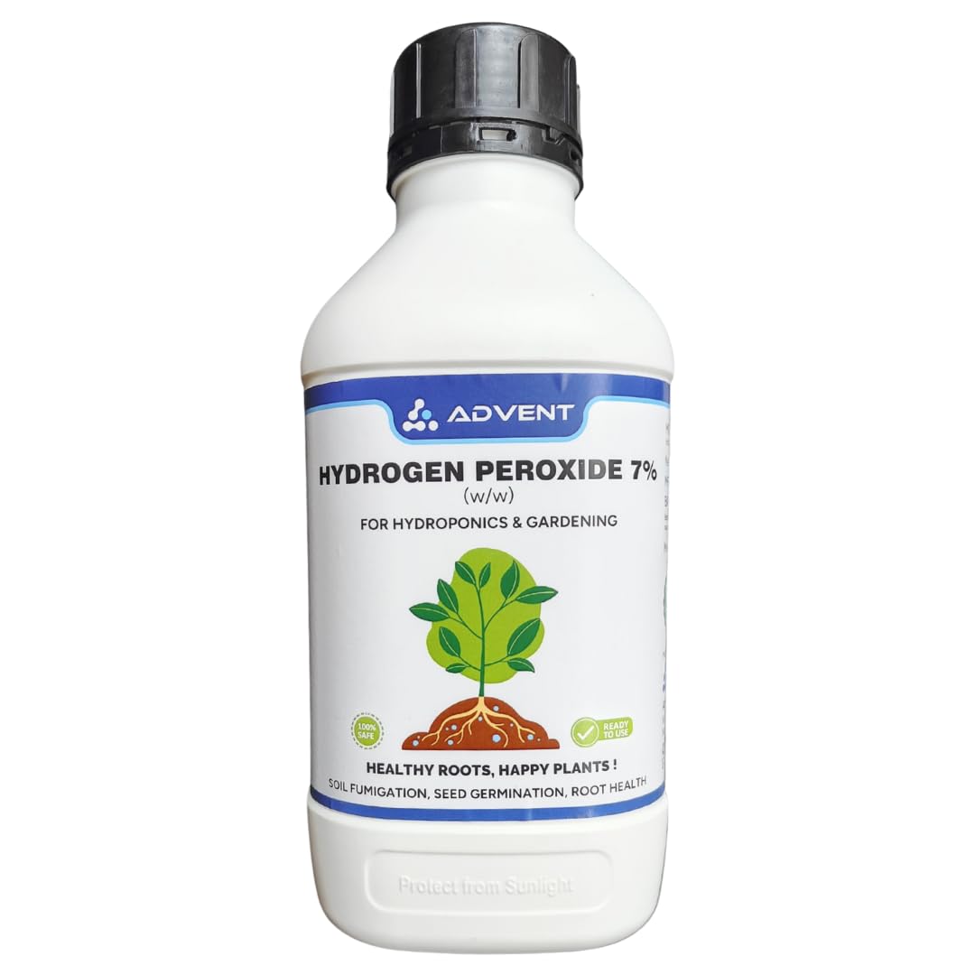 Hydrogen Peroxide 7% for hydroponics and gardening - 1L