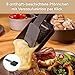 SEVERIN Raclette-Grill für 8 Personen, Raclette mit großer antihaftbeschichteter Grillplatte, extra tiefe Pfännchen, Spülmaschinengeeignet, Tischgrill, Black Line Lite, RG 2365