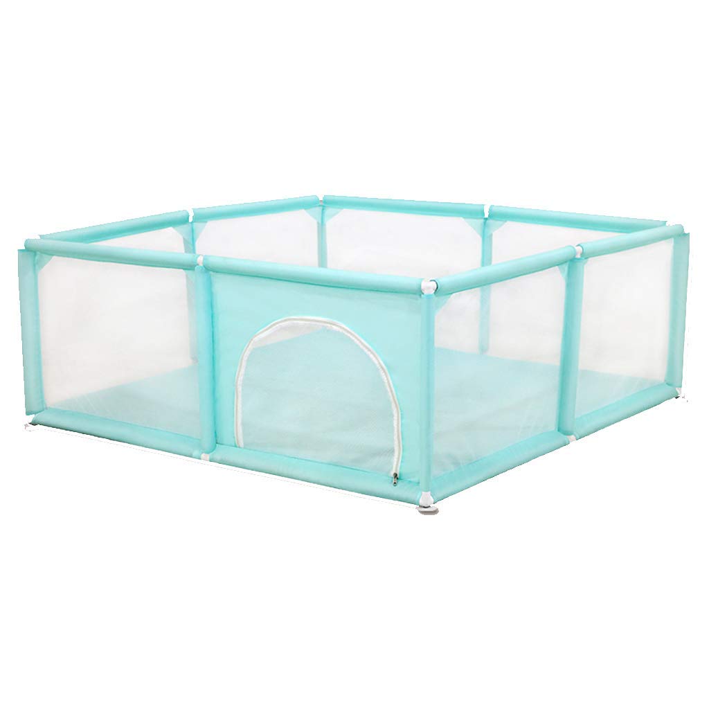 NMDCDH Rectangle Baby Play Fence Portable Children playpen Fabric Toddler Indoor Baby Play Yards Kids Safety Play Space Anti-Fall Playpen (120x120cm,150x150cm)