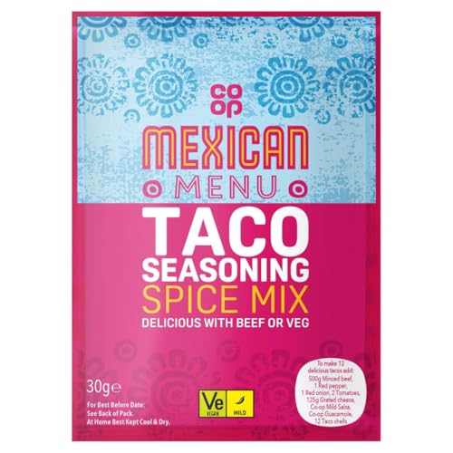 Co-op Mexican Menu Taco Seasoning Spice Mix 30g