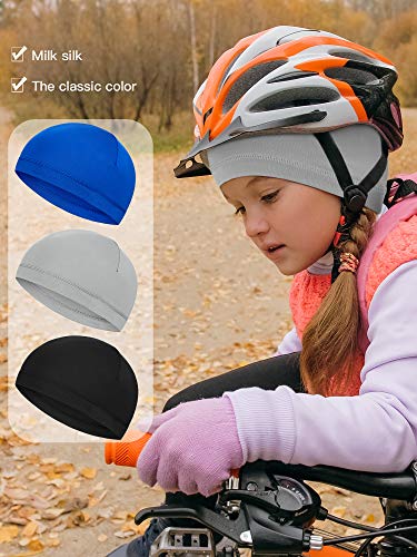 Image of Geyoga 6 Pcs Kids Skull Caps Helmet Liner Hats