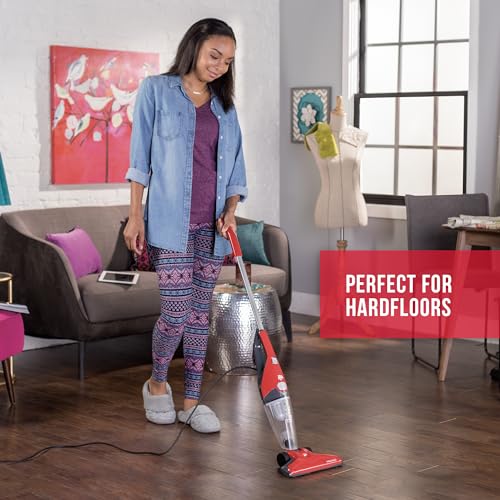 Dirt Devil Simpli Stik Plus 3-in-1 Vacuum Cleaner, Lightweight, Bagless, Ideal for Dorms, Apartments and Other Small Spaces, Corded Vacuum Cleaners for Home Use
