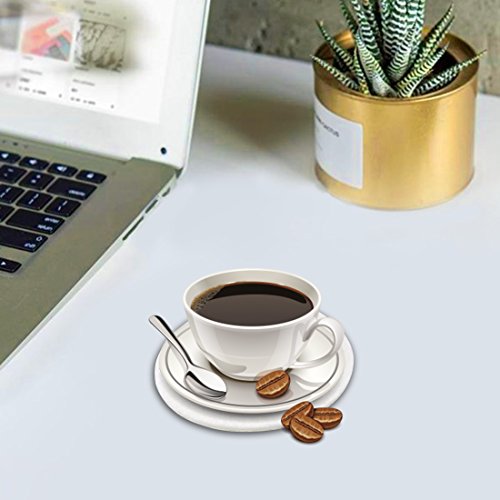 Doginthehole T-C330W-P Pug Printed Coasters thumb #3
