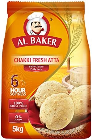 Al Baker, Chakki Fresh Atta Flour, 5kg