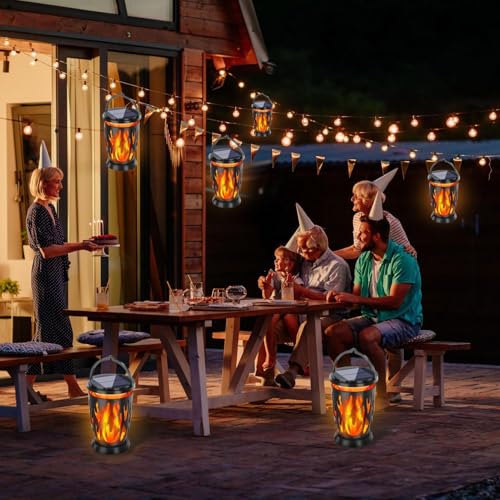 Linternas solares exterior para iluminar patios oscuros sin cables 7