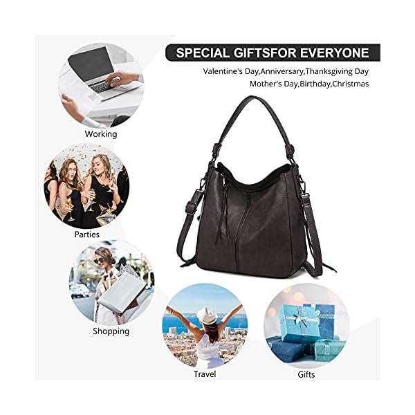 Realer-Hobo-Bags-for-Women-Faux-Leather-Purses-and-Handbags-Large-Hobo-Purse-with-Tassel Realer Hobo Bags for Women Faux Leather Purses and Handbags Large Hobo Purse with Tassel Crossbody Bags and Handbags for Women