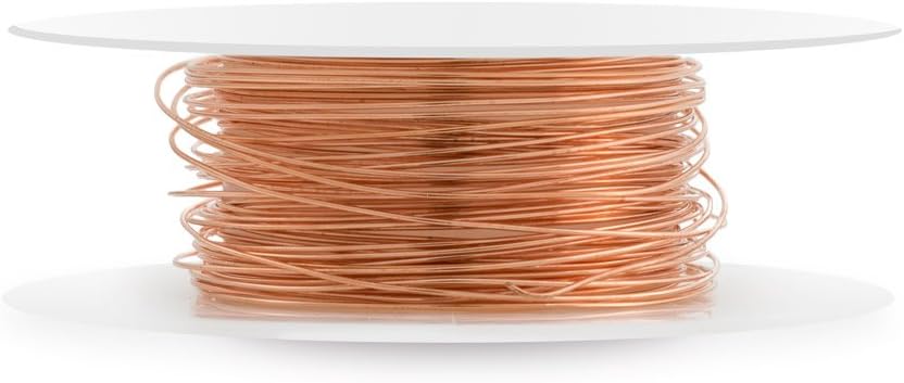 JewelrySupply Copper Wire 26 Gauge Dead Soft Round (20 Foot)