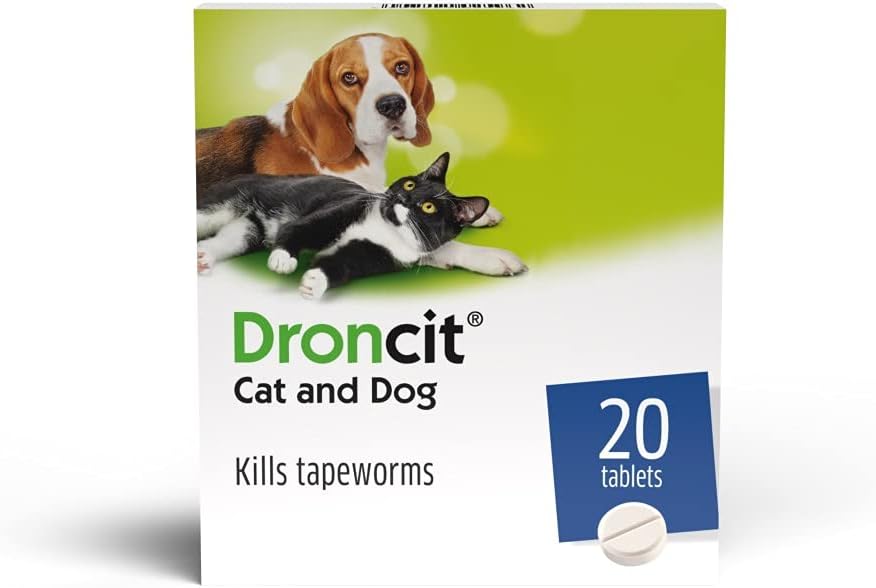 Bayer Droncit Dog & Cat Tapeworm x 20 Tablets Amazon.co.uk Pet
