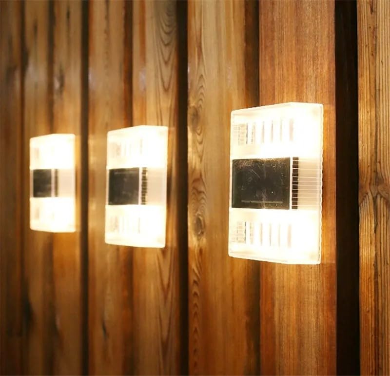CARTER ENERGY ABS Solar Light Outdoor | Solar Lights for Garden Waterproof | Transparent Solar Fence Light | Garden Decoration Items | Solar Wall Lamp | Exterior Fixture Light/Lamp | Pack of 1 (B0CMLZJZ1P) Amazon Price History, Amazon Price Tracker
