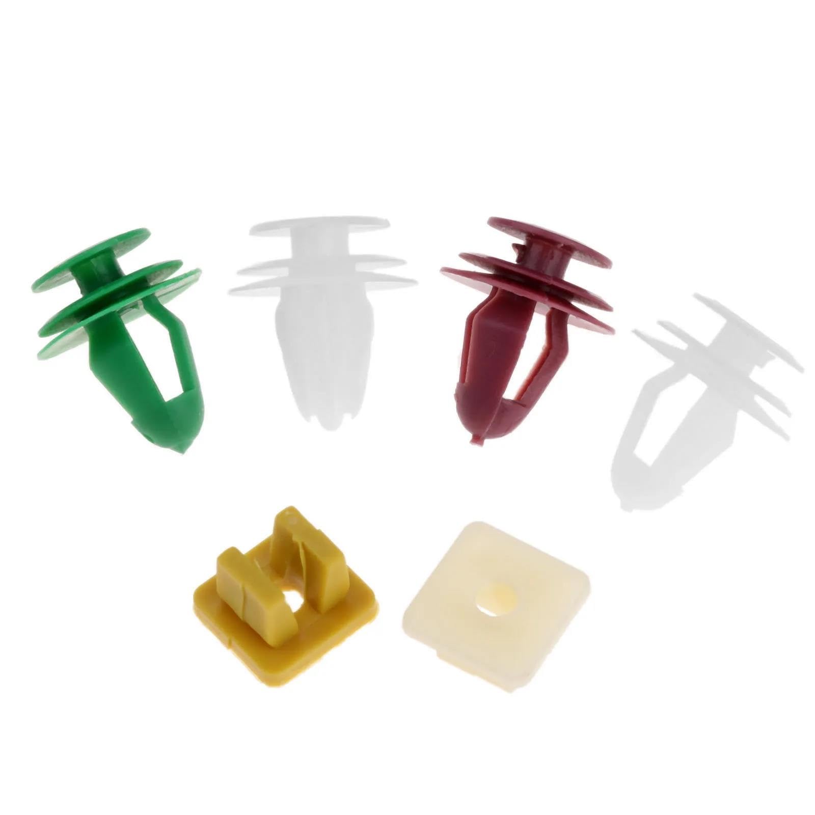 Viti e accessori 500 Pezzi Di Fissaggio Universali Misti 30 Tipi Clip Per Pannello Rivestimento Della Portiera Dell'auto Rivetti Per Paraurti Auto Fermo Push Motore Parafango