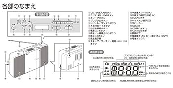 Amazon.co.jp: TY-C250-K(ブラック) CDラジオ ワイドFM対応