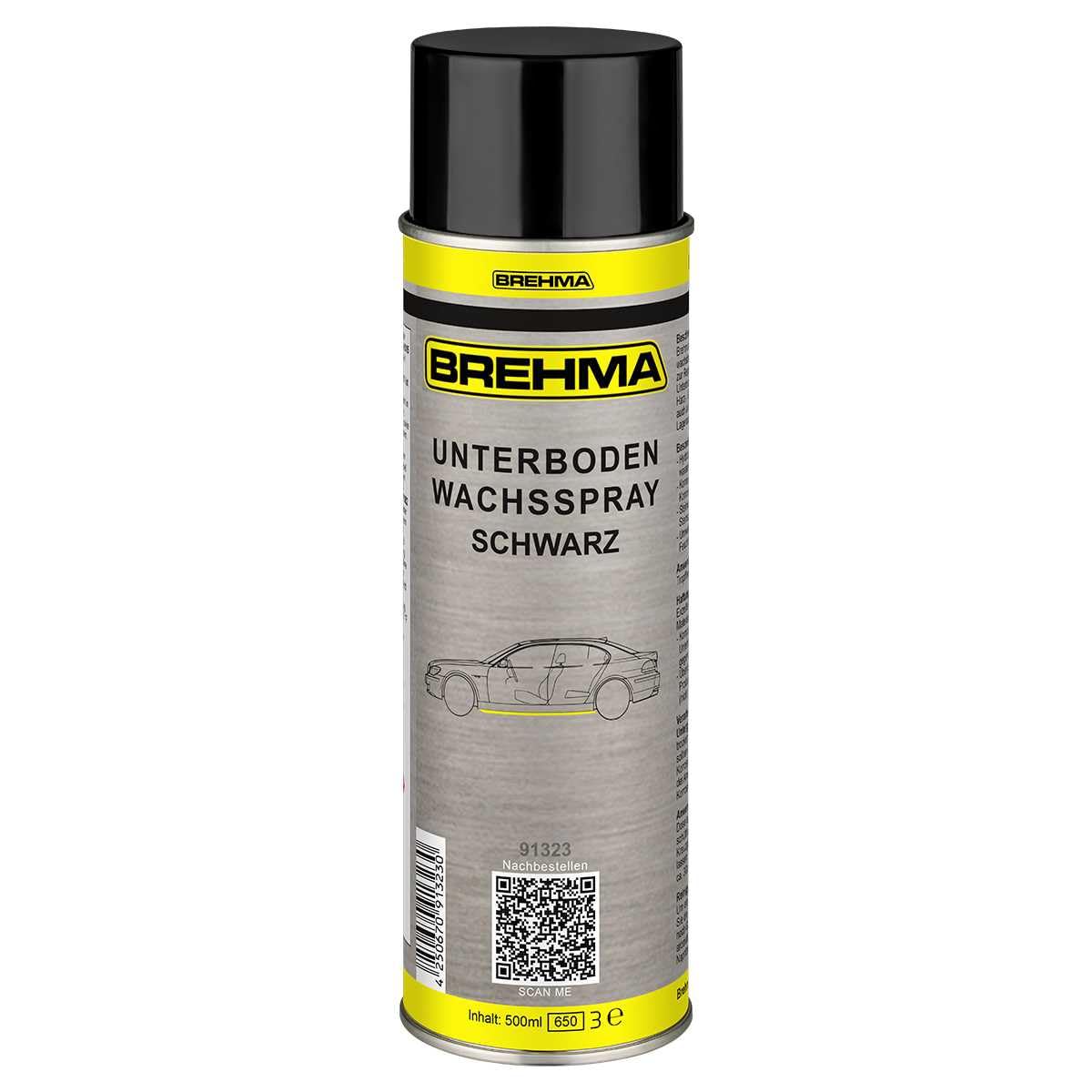 3X Unterbodenwachs Spray schwarz Unterbodenschutz Wax UBS