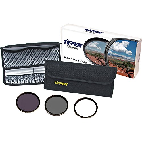 Kit de filtros Tiffen 52 mm con tres lentes de densidad neutra para cámaras fotográficas