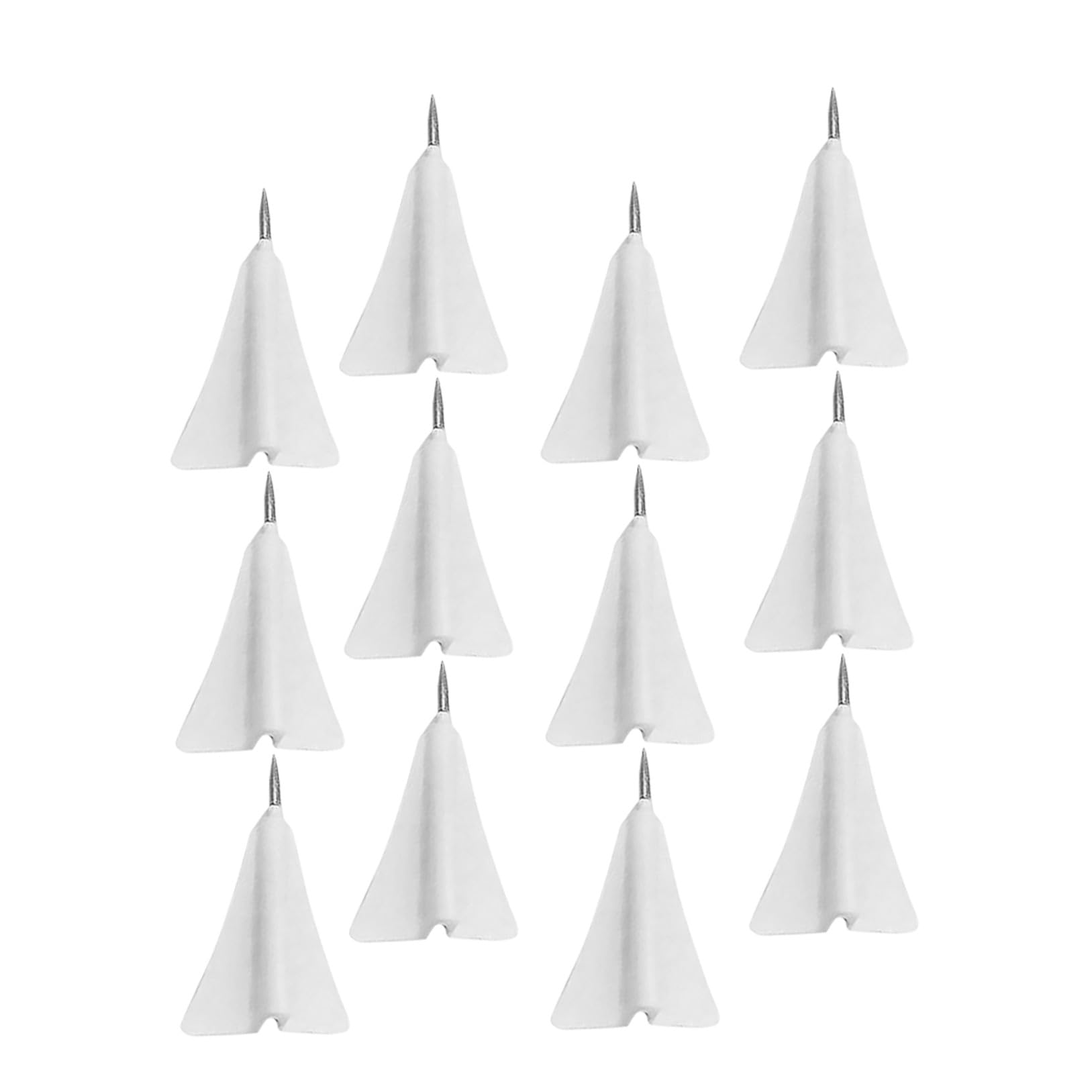 jojofuny 12 Pezzi Puntine da Disegno a Forma di Aereo Colorate Puntine Delicate Multifunzione per Bacheche di Sughero e Mappe Accessori per Ufficio e Attività Creative