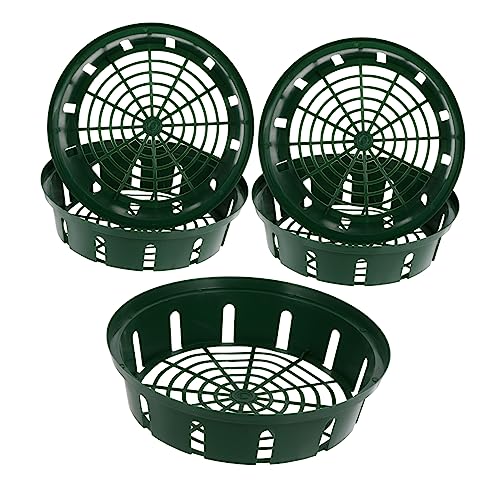 BESPORTBLE Automatic Water Absorbing Large Plant Pot Inserts 26cm Plant Cups Plastic Net for Easy Maintenance