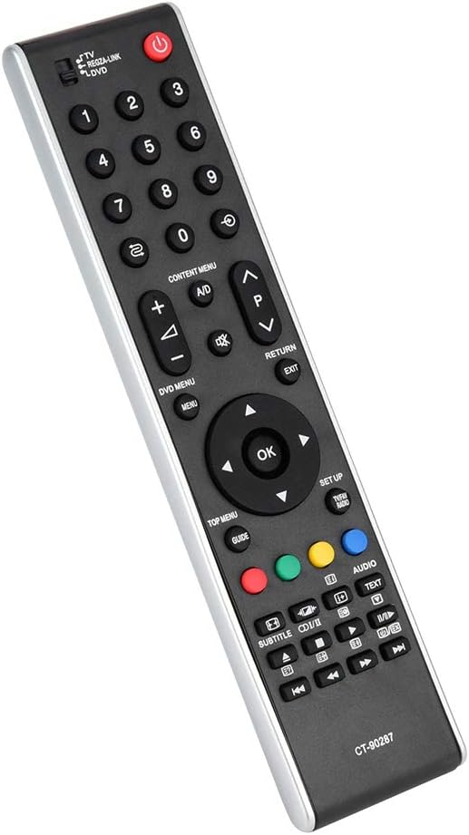 Replacement Remote Control for Toshiba TV CT90273 CT90274 CT90307 CT-90327 CT-90287