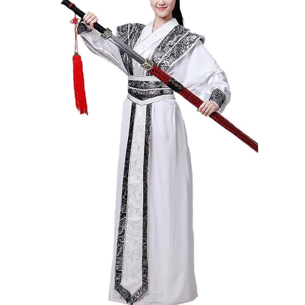 Men's Traditional Hanfu Chinese Ancient Swordsman Cosplay Outfit Wuxia Dramas Martial Art Costume Stage Performance Wear