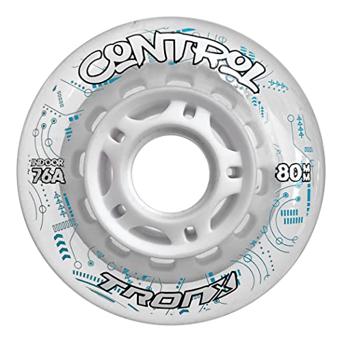 Tronx Control Indoor Soft 76A Roller Inline Hockey Wheels - 59Mm, 68Mm, 72Mm, 76Mm & 80Mm Hi-Lo (72Mm) #TOP1
