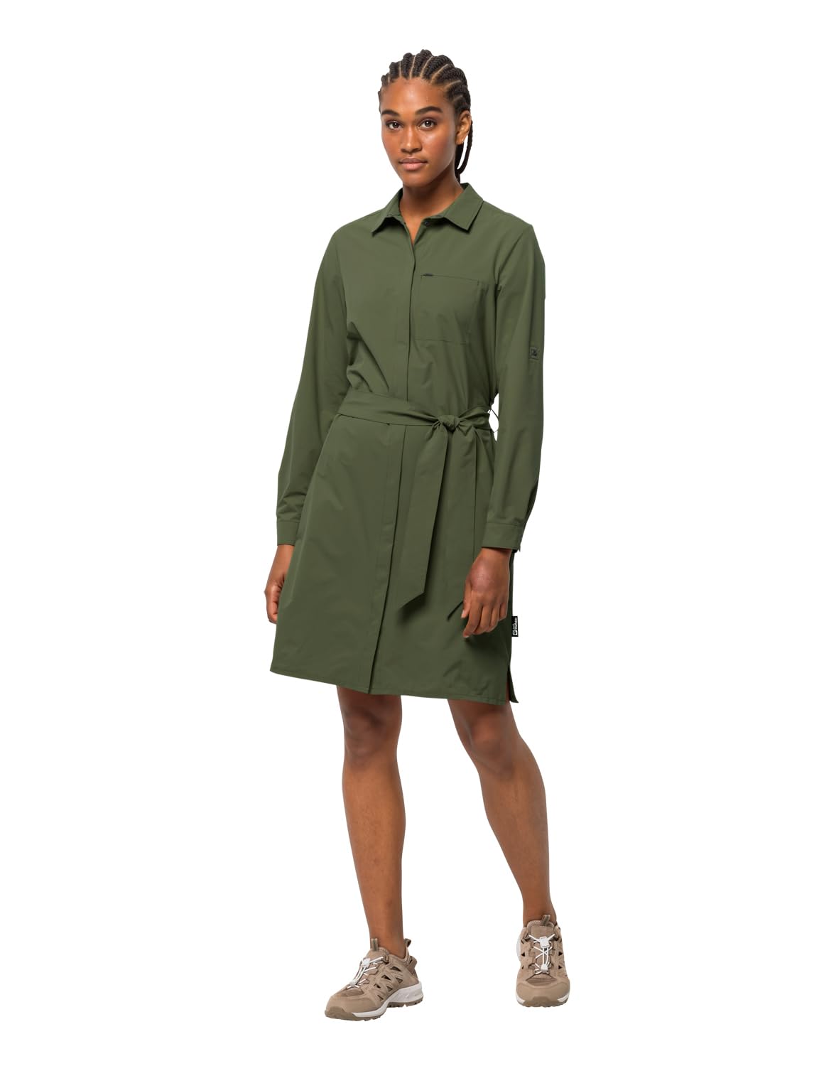 Jack Wolfskin Women's Light Wander Dress W, Greenwood, S