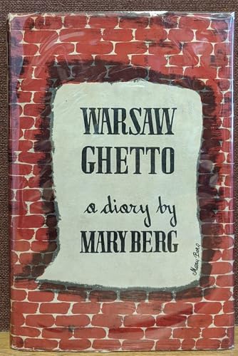 Warsaw Ghetto: A Diary B0007DPY5Q Book Cover