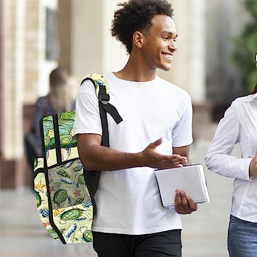 Sac à dos tortue multicolore pour accompagner les premiers pas à l'école - 6