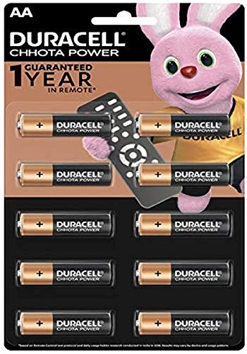 Anav Duracell Chota Power AA Alkaline Batteries , LR6/MN1500 - Pack of 10