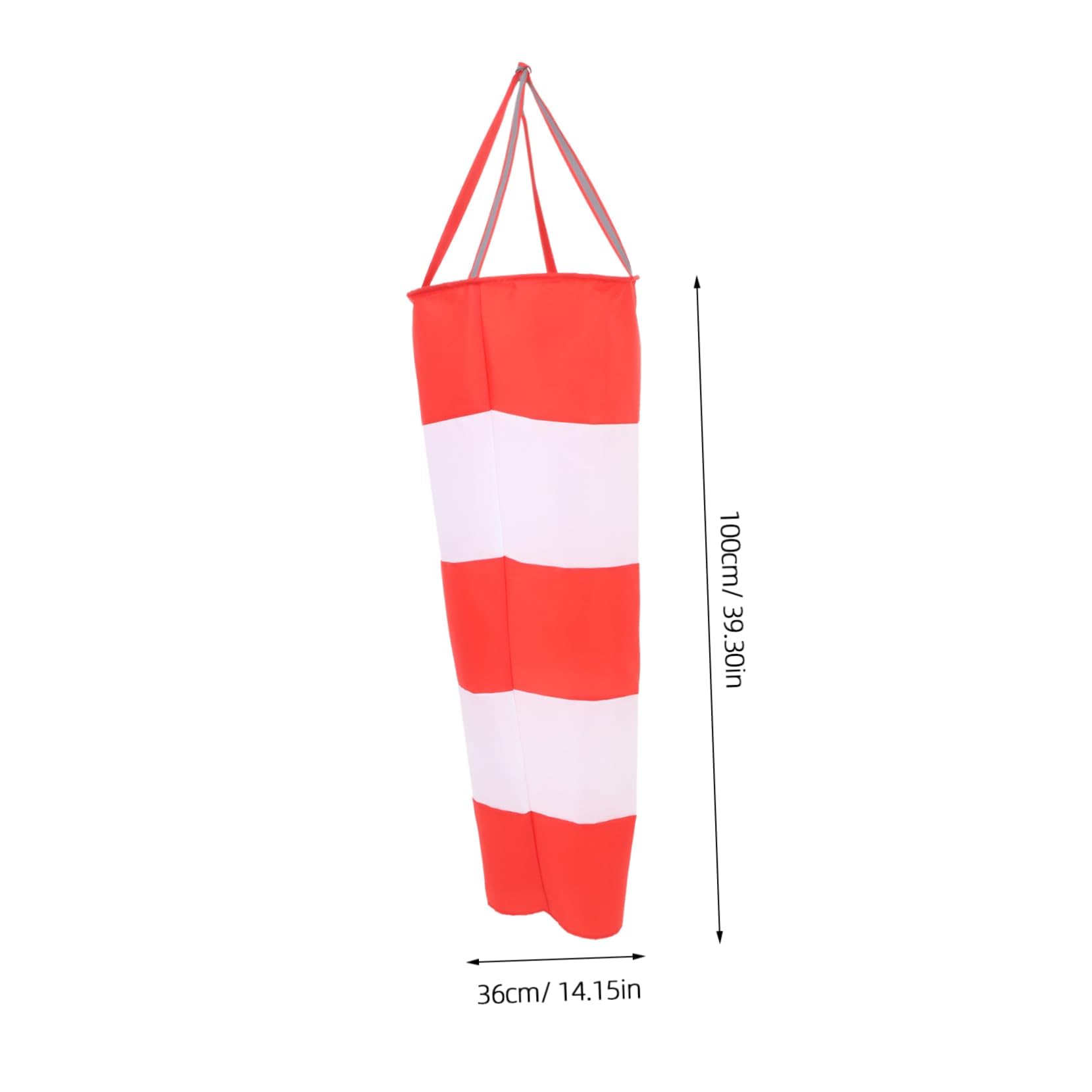 OFFSCH Waterproof Yard Windsock with Bag Outdoor Wind Direction Indicator 100cm for Garden Farm