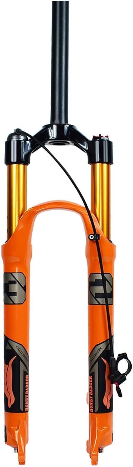 Fourche suspension pneumatique VTT pour rouler confortablement sur les sentiers de forêt