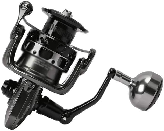 Spinning Wheel Without Gap, Long-Range Oblique Stainless Steel Iron Plate, Seawater-Proof Fishing