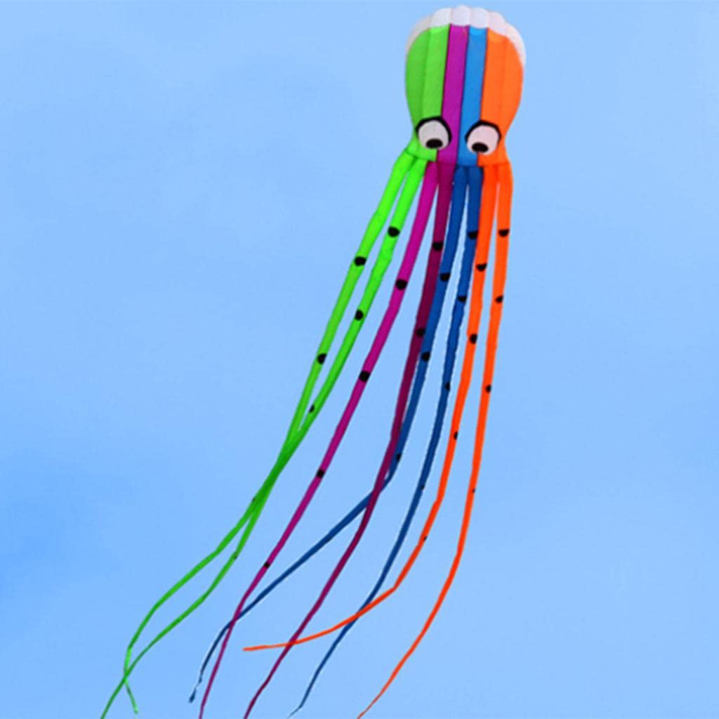 Drachen Riesenkite Parafoil Drachen Einleiner Spaßdrachen Faltbar Nylon mit Einfacher Handhabung für Kinderfest Freizeit