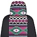 BDK Pink Inca Car Seat Covers for Front Seats, 2 Pack– Geometric Print Front Seat Cover Set with Matching Headrest, Sideless Design for Easy Installation, Universal Fit for Car Truck Van and SUV