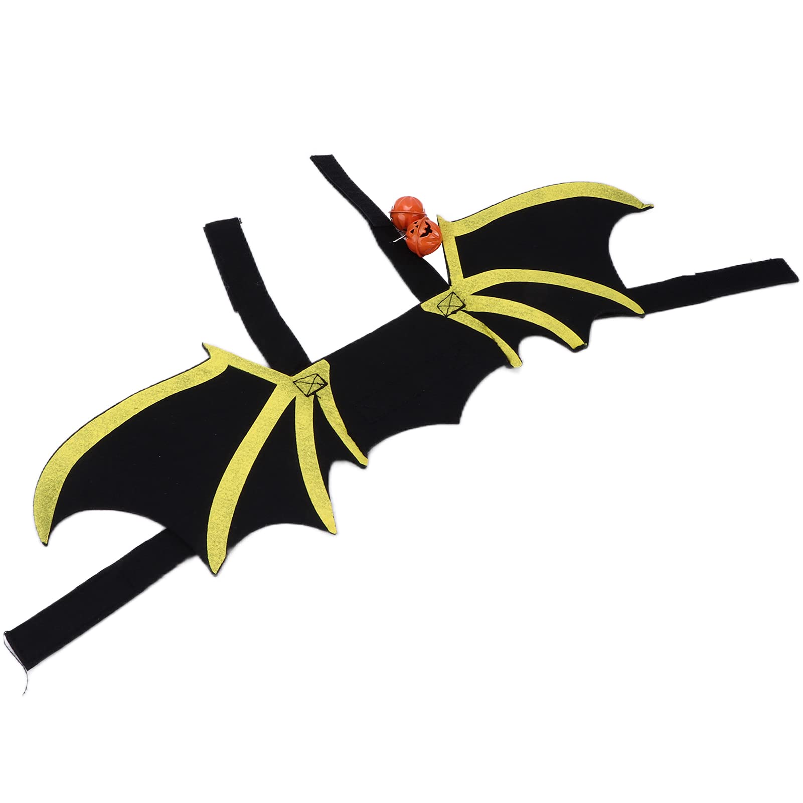 4 Pezzi Costume da Pipistrello di Halloween Costume da Animale Domestico Costume da Cane Accessori per Gatti Decorazione Festa Cosplay (S)