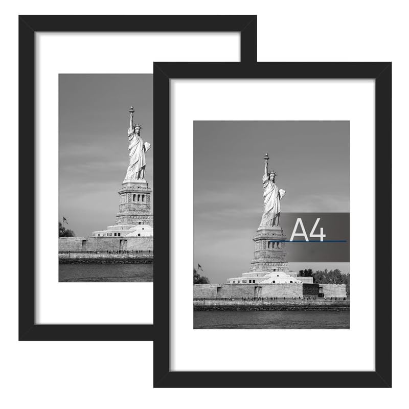 Cool Quality World A4 Frame, A4 Picture Frame Set of 6, a4 size photo frame, Display Pictures Frames, Wall Gallery Poster Frames, Black-Set of 6 (B0DDXKJJ48) Amazon Price History, Amazon Price Tracker