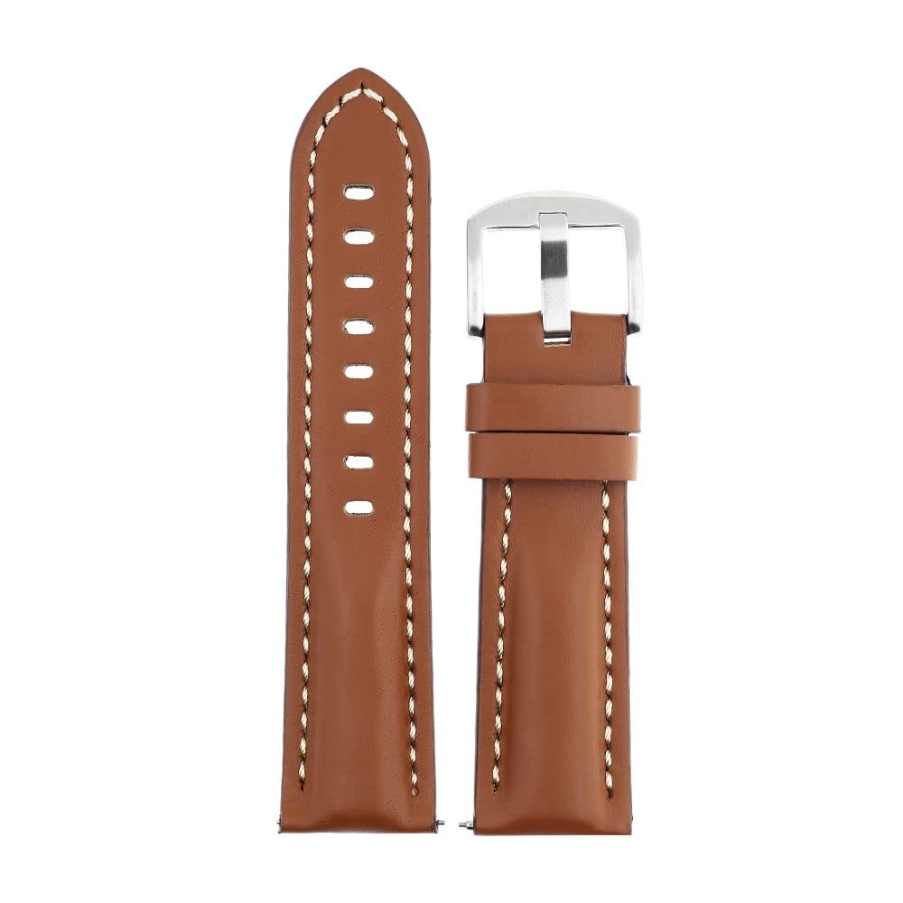 Titan 24MM BROWN Genuine Leather Strap for MEN (B0BX4BXCR6) Amazon Price History, Amazon Price Tracker