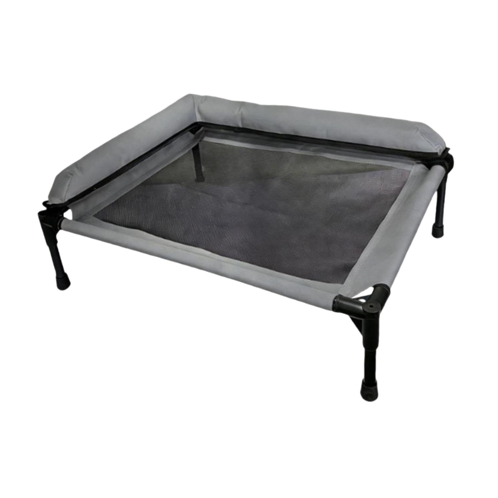 Lit pour chien surélevé intérieur extérieur en maille respirante S D
